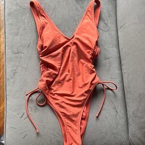 Women’s One Piece Swimsuit in Orange